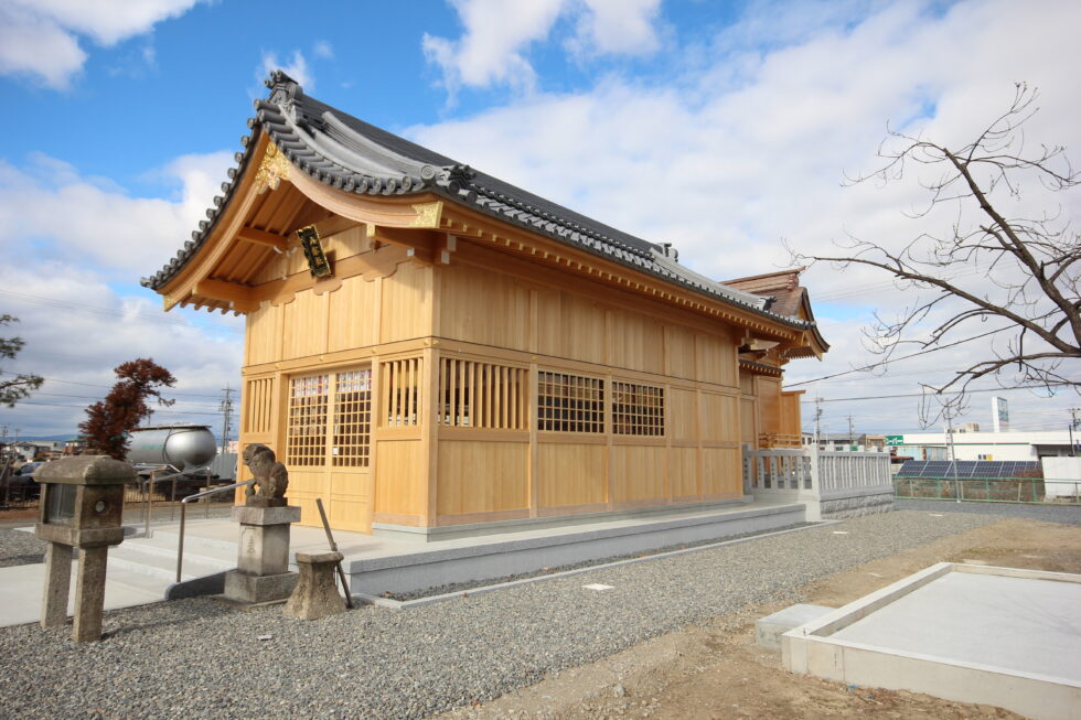 愛知県津島市　八剱神社新築工事