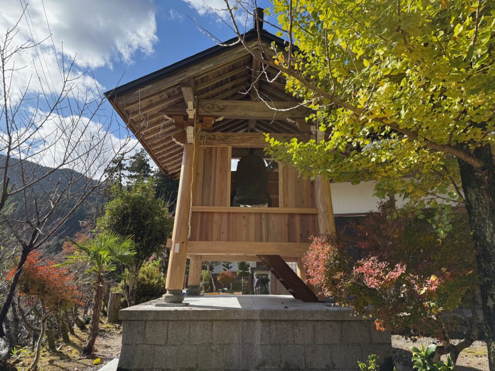 岐阜県揖斐郡揖斐川町日阪　長国寺鐘楼堂改修工事